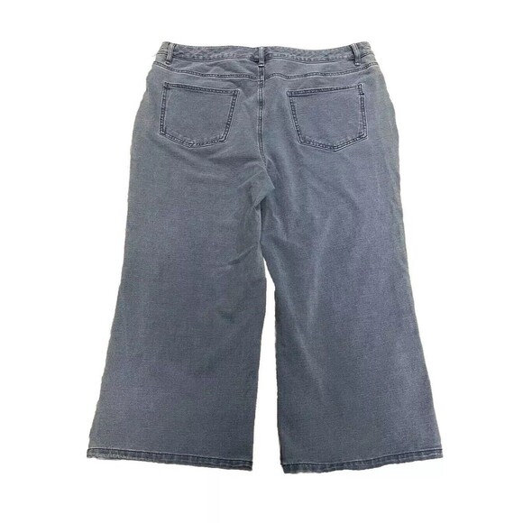 Dream Jeannes By Quacker Factory Jeans Women’s Large Rhinestone Heart Pants - Picture 2 of 7